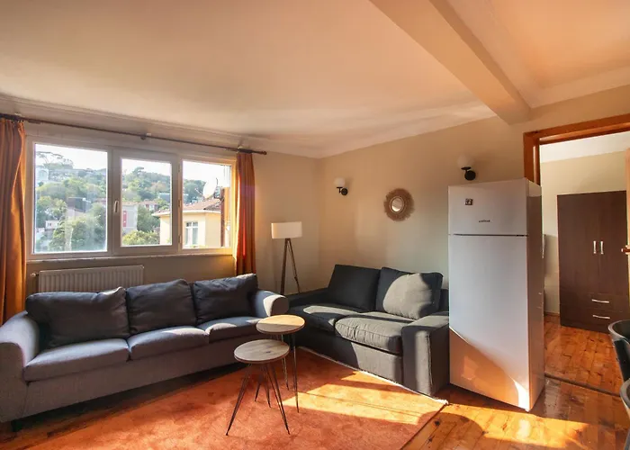 Leafy Views & Light Filled Comfort In Kuzguncuk Daire *